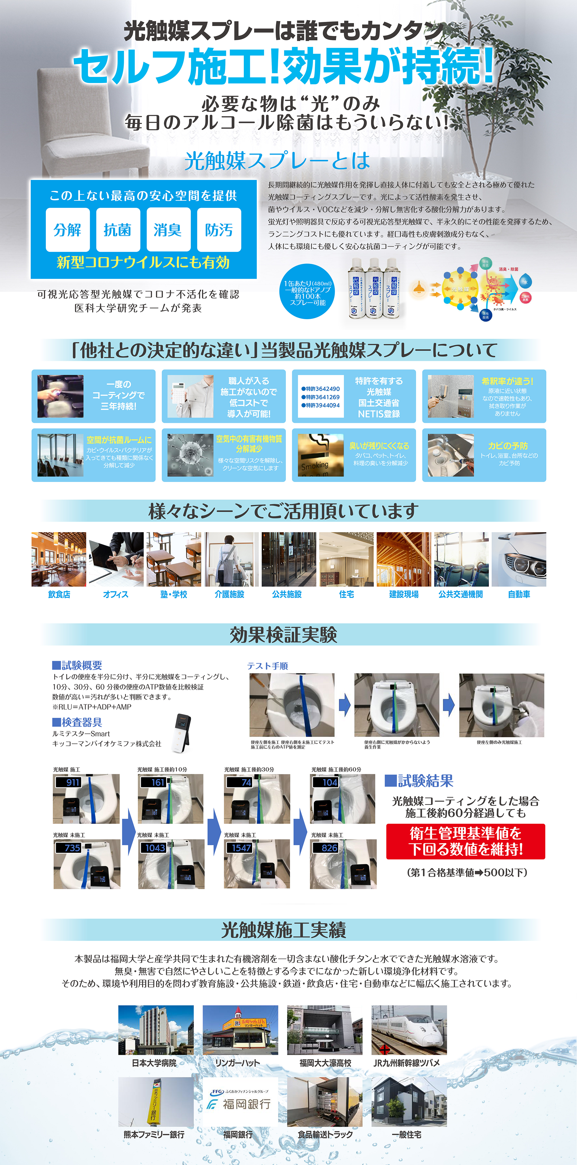 光触媒スプレー